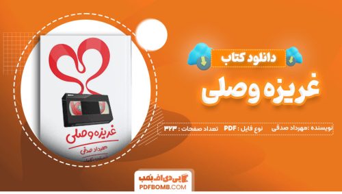 دانلودکتاب غریزه وصلی مهرداد صدقی 323 صفحه PDFپی دی اف📕