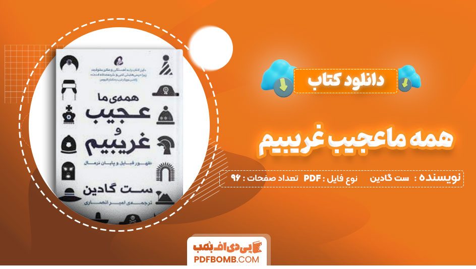 دانلود کتاب همه ما عجیب غریبیم از ست گودین 96 صفحه PDFپی دی اف📕