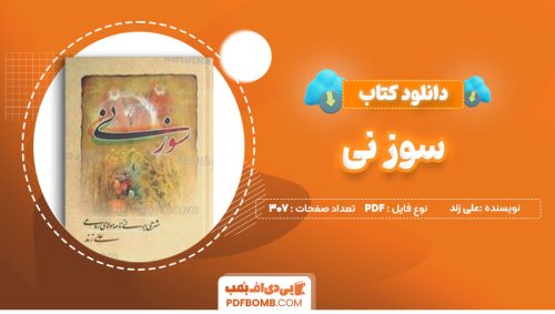 دانلود کتاب سوز نی علی زند 307 صفحه PDF پی دی اف📕