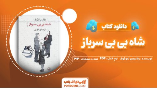 دانلود کتاب شاه بی بی سرباز ولادیمیر نابوکوف رضارضایی314صفحه PDF پی دی اف📕
